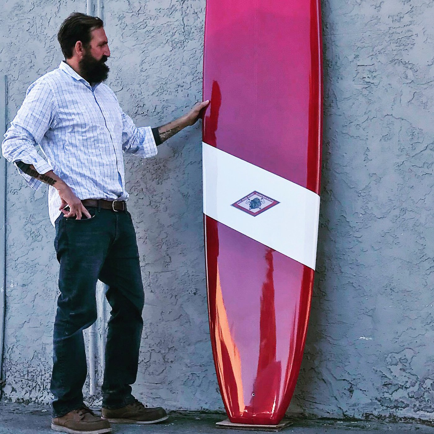 HOT ROD SURF — Grazing Ping 10'2 Surfboard Longboard by HOT ROD